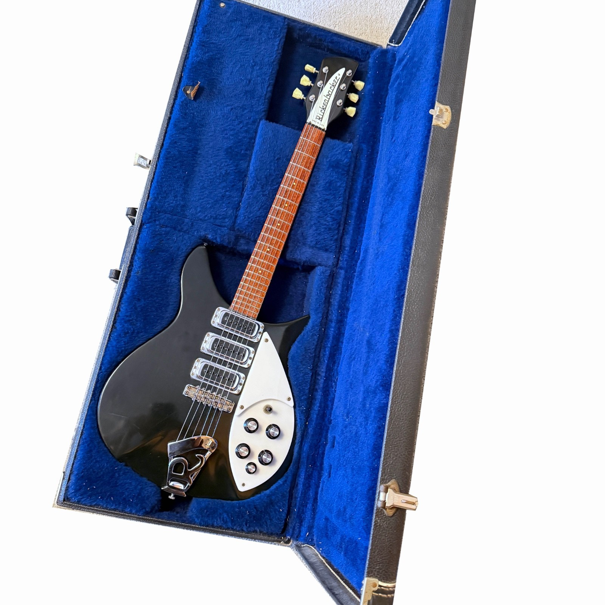 1980 Vintage Rickenbacker 325JG Hamburg Black Guitar Jetglo