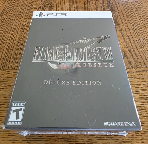 Square Enix Final Fantasy VII Rebirth Deluxe Edition PS5 SteelBook NTSC-U/C T