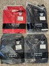 4 Pack 3 Navy blue, 1 Red. French Toast Girls Short Sleeve Polo Shirt ,Size 14