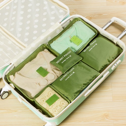 CLEARANCE 6PCS Travel Luggage Suitcase Organiser Packing Cubes Bag Pouches Mix - Picture 32 of 57