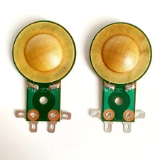 2 Aftermarket Diaphragm For Timpano Audio TPT-DH175 Horn Driver TPT-RPDH175 8Ω