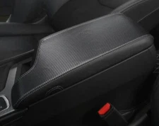 For Cadillac CT5 2020-2025 Black Leather Center Console Armrest Lid Box Cover