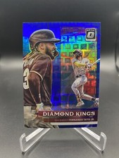 2022 Donruss Optic Fernando Tatis Jr. Diamond Kings Blue Pandora Prizm /99
