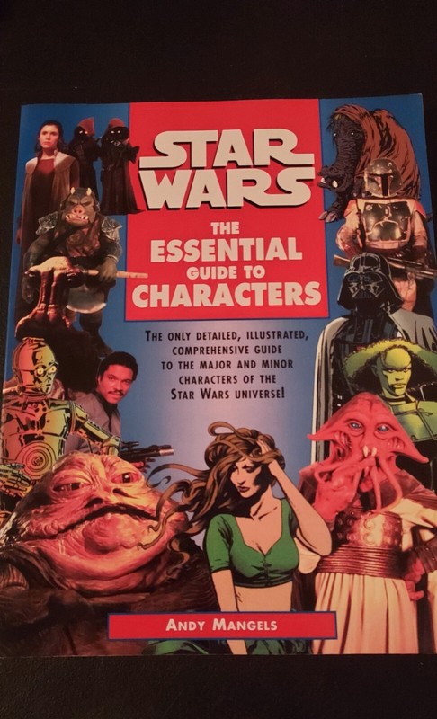 Used STAR WARS: Essential Guide to Characters Book Softcover Andy Mangels 