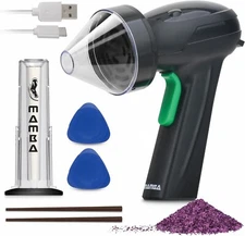 Mamba Monster Loader 3.5g 63mm Electric Herb Grinder (Black), USB rechargeable