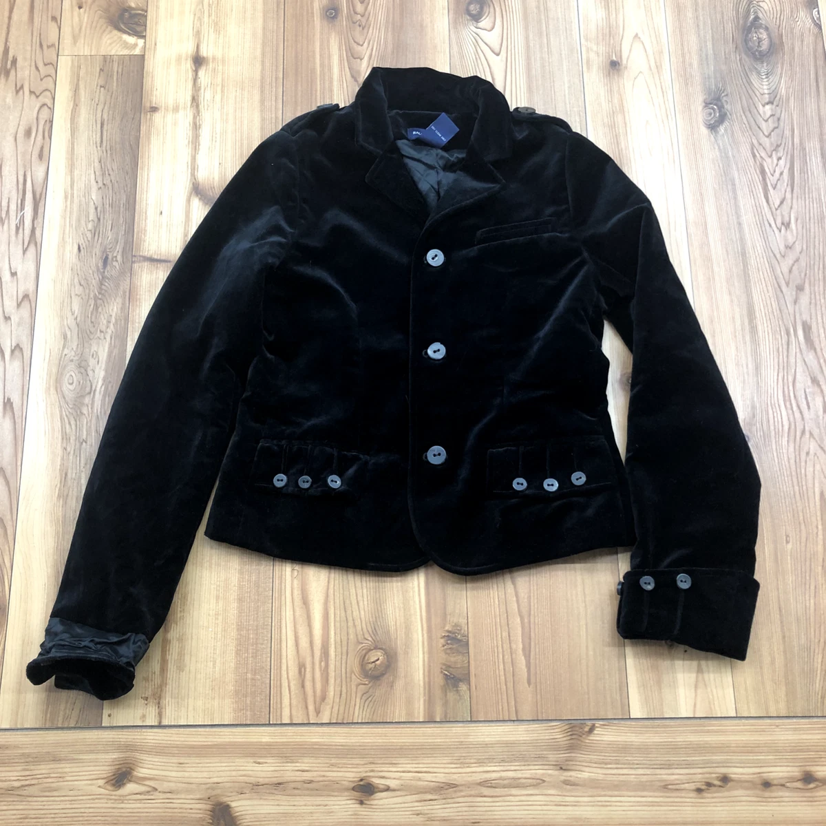 Ralph lauren cheap black velvet jacket