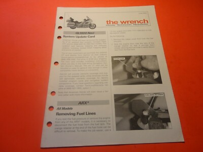 #ad OEM ORIGINAL HONDA THE WRENCH TECHICIAN NEWS LETTER JUNE 2007 $11.99