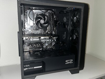 Sleek Gaming Pc GeForce RTX 3060 / AMD 5600G 3.9GHz / 16GB ddr4 / Windows 10