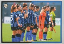 581 TEAM TEAM # ITALY INTER WOMEN'S STICKER PANINI FOOTBALLERS 2021