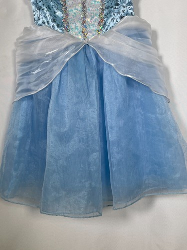 Disney Princess Cinderella Light Blue Costume Girl's Sz 3 - Picture 2 of 11