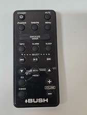 GENUINE BUSH DAB IPOD SPEAKER DOCK REMOTE CONTROL for NE-3710