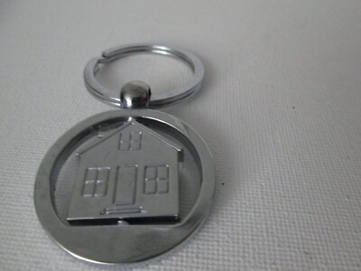 HOUSE METAL SPINNER KEYCHAIN STATE FARM