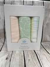 Muslin Swaddle Blanket - Cloud Island Brushstrokes - 3pk