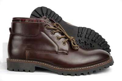 Sonoma Mens Wrap Around Ankle Boots-Dark Brown-Synthetic  display picture 1