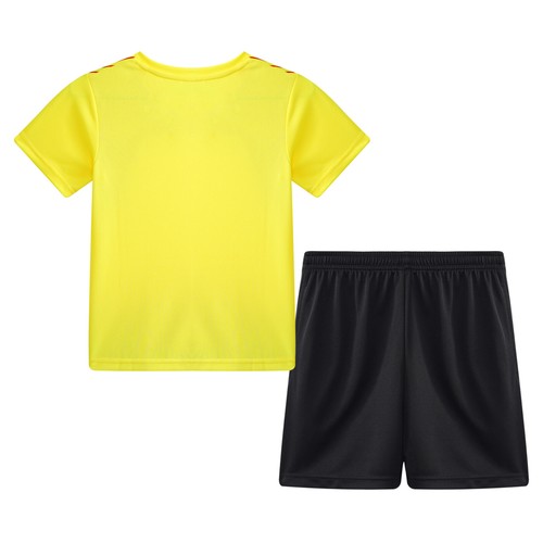 Kids Boys Uniform Soccer Outfit Badminton Football Jerseys Quick-Drying Set - Picture 31 of 89