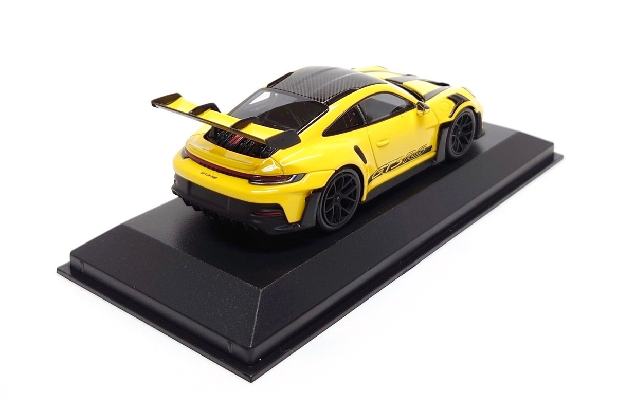 ミニカー MINICHAMPS Porsche 911 GT3 RS 1/43 1/43 Porsche 911 GT3 RS 992 Silver with Red Wheels Diecast