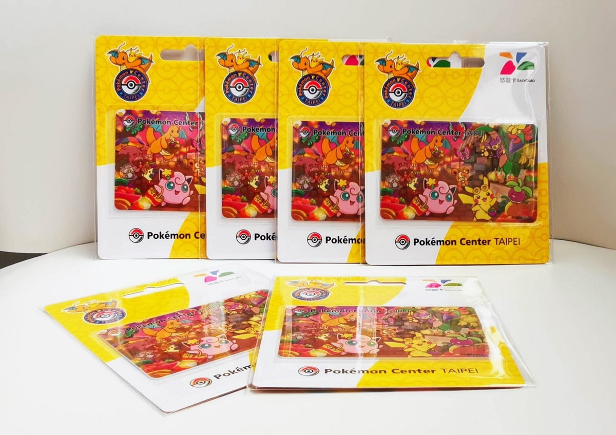 Brand New Pokemon Center Taipei (Taiwan) Region Limited