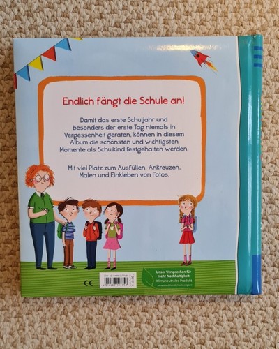 Mein erstes Schuljahr - Erinnerungsalbum Neu - Bild 2 von 2