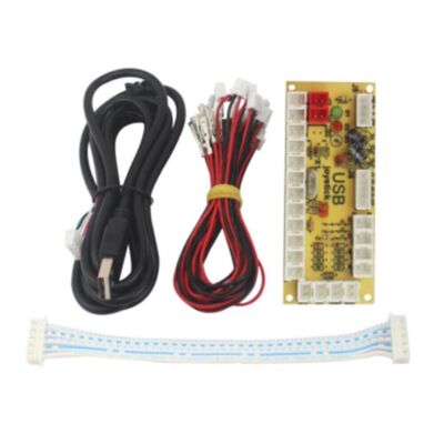 No Delay Arcade USB Encoder to PC 5Pin   for MAME + Push Buttons Cable #A6-9