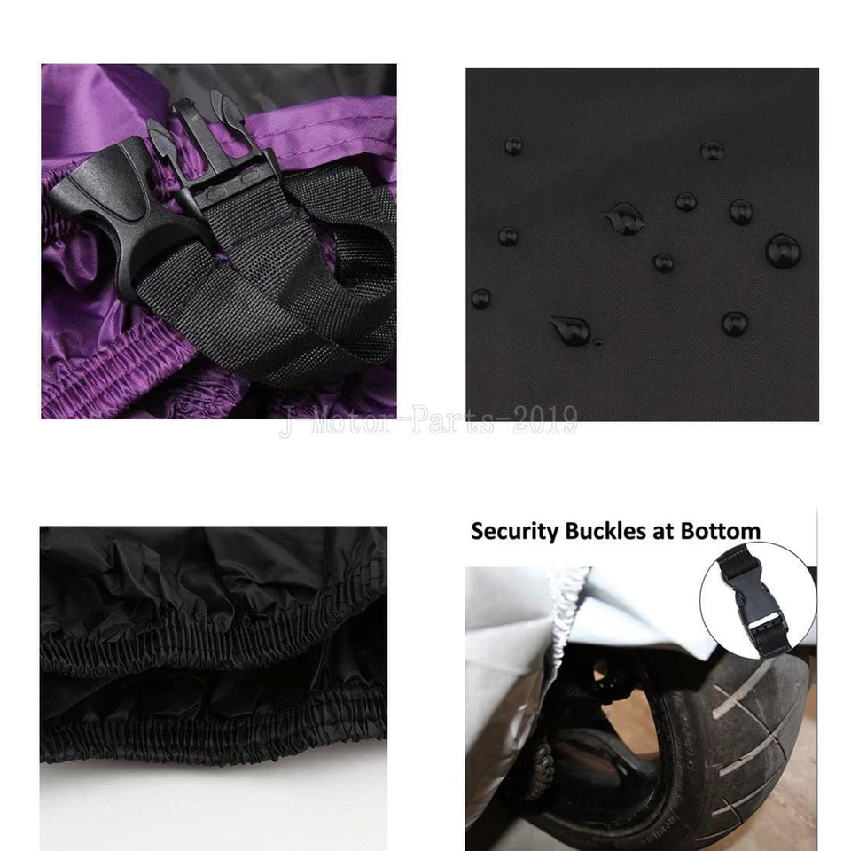 3XL Motorcycle Cover For Honda Gold Wing Valkyrie Rune GL 1500 1800GL - Imagem 2 de 3