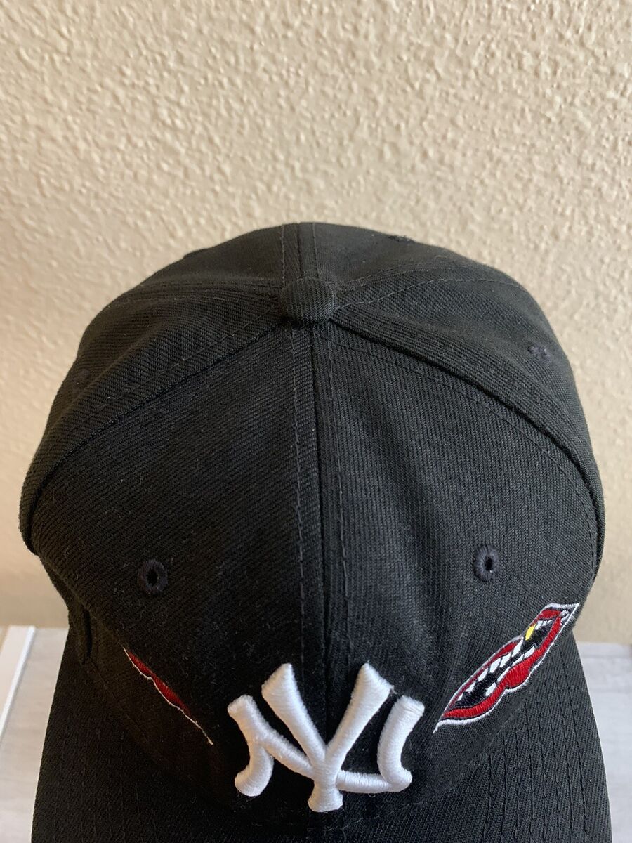 New Era Yankees NY Chrome Hearts Hat Cap Custom Fitted 7 1/2 New Era Yankees NY Chrome Hearts Hat Cap Custom Fitted 7 1/2