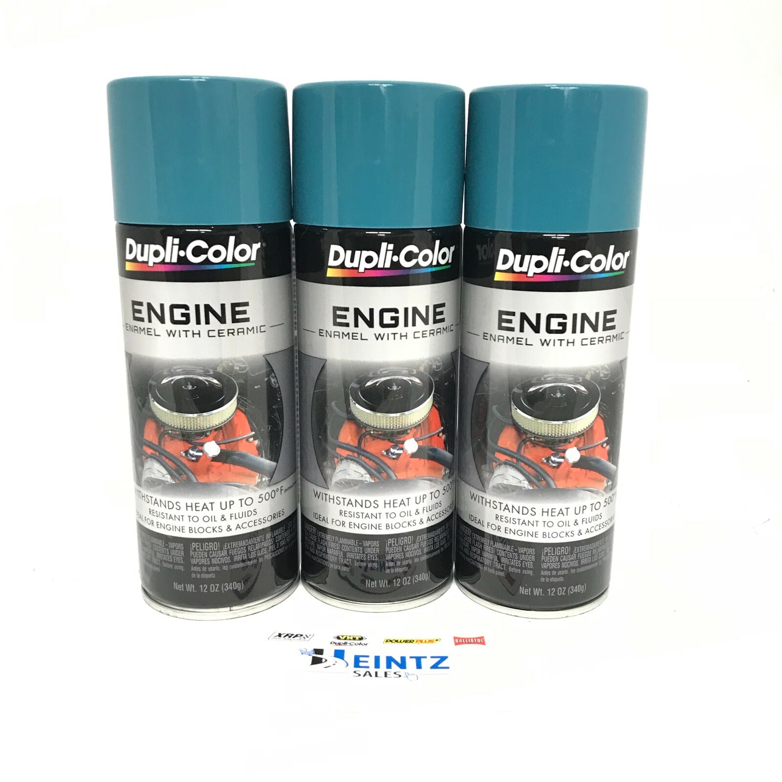 DupliColor DE16103 PACK Pontiac Blue Engine Enamel Paint w/ Ceramic