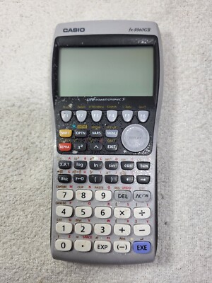 Casio FX-9860GII Graphing Calculator Tested Works Battery