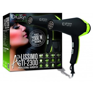 PostQuam ID Italian Design GTI 2300 Airlissimo 2300W Yellow/Green  Haartrockner | eBay