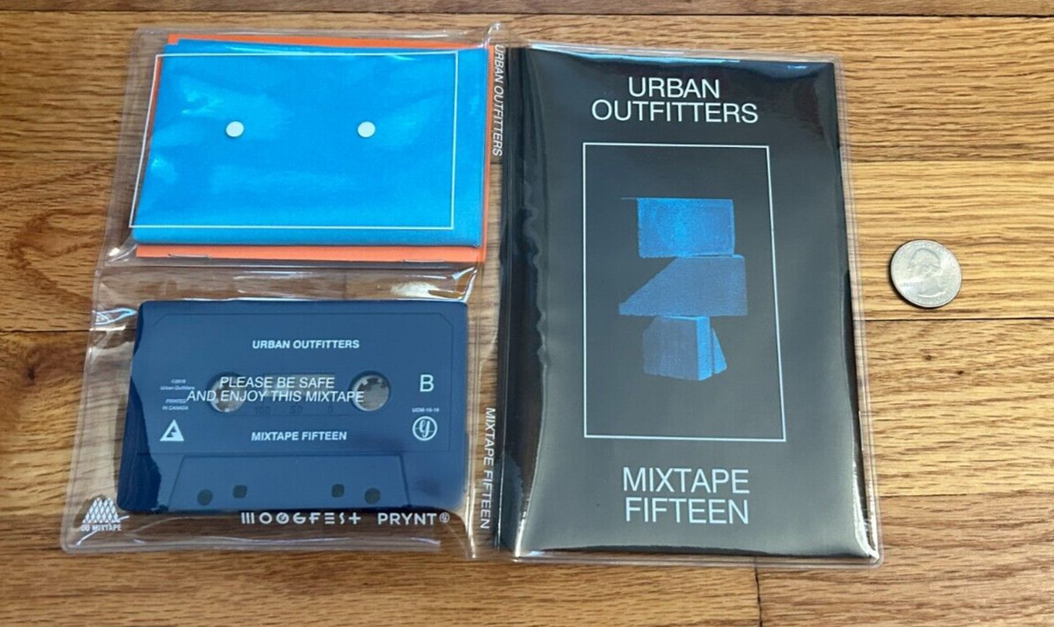 Urban Outfitters Mixtape Fifteen 15 Cassette Rare Odesza 2016 MIX Moogfest Prynt