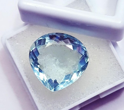 Light Aquamarine 10 to 12 Ct Certified Loose Gemstone P257 - Picture 3 of 8