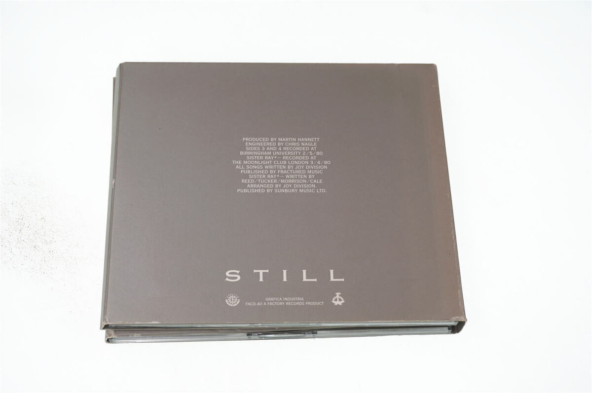 Joy Division-Still SAMPLE NOT FOR SALE 2CD JAPAN OBI A10790 Joy Division-Still SAMPLE NOT FOR SALE 2CD JAPAN OBI A10790