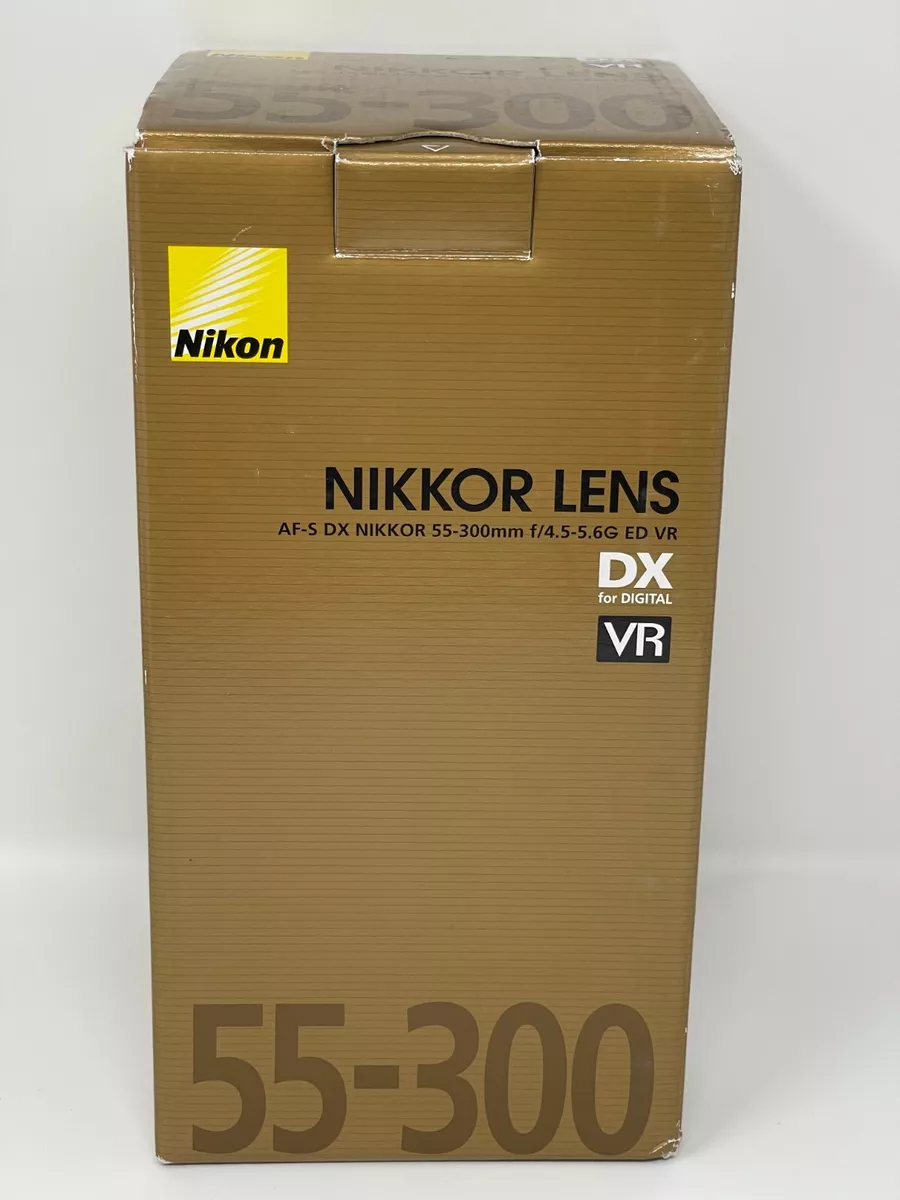 Nikon AF-S DX NIKKOR 55-300mm f/4.5-5.6G ED VR Telephoto Zoom Lens