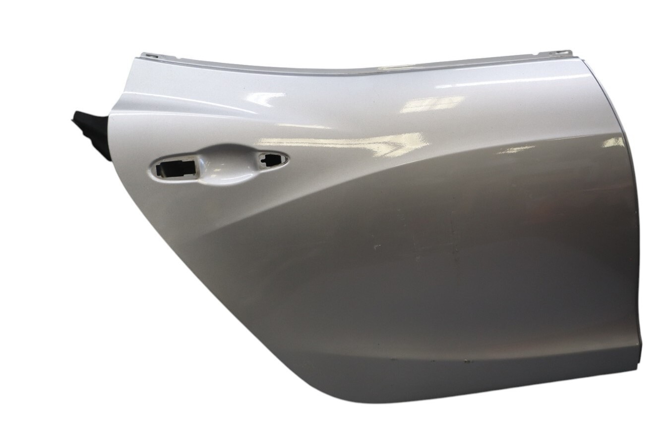 14-20 Maserati Ghibli Rear Right Passenger Side Door Shell Panel Silver Oem