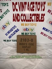 Vintage 1980 RUBIKS CUBE Ideal Store Display IN SHIPPER Rare WOW L K  