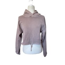 Aritzia The Group by Babaton Weekender Cinchable Pullover Cropped Hoodie S