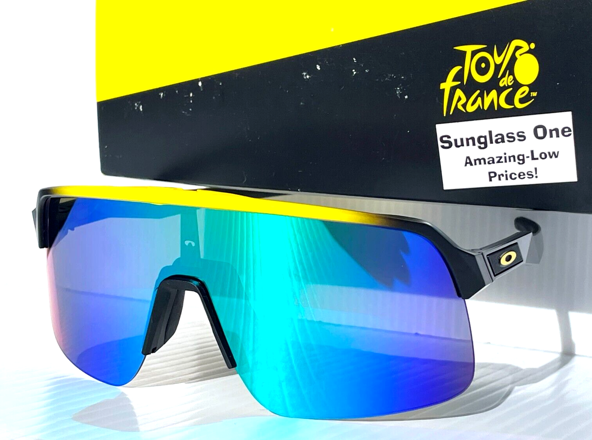 Oakley SUTRO Lite TOUR DE FRANCE Yellow Fade POLARIZED Galaxy Jade