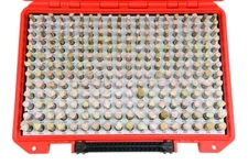 Shars 250 PCS .251-.500" Class ZZ Steel Pin Gage Set Plus New R}