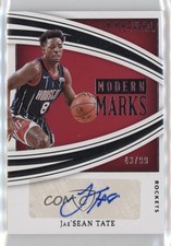 2021-22 Panini Immaculate Modern Marks 43/99 Jae'Sean Tate #MM-JAE Auto s6i
