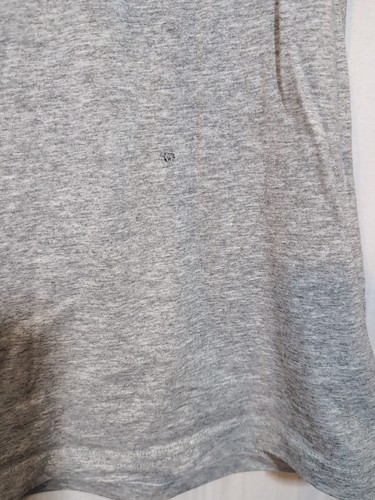 *Distressed* T-shirt vintage XXL ricamata Gerusalemme Israele grigia anni 2000 90 - Foto 2 di 5