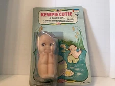 Vintage Kewpie Cutie Cameo 3.5" Doll No. 1201 Amsco