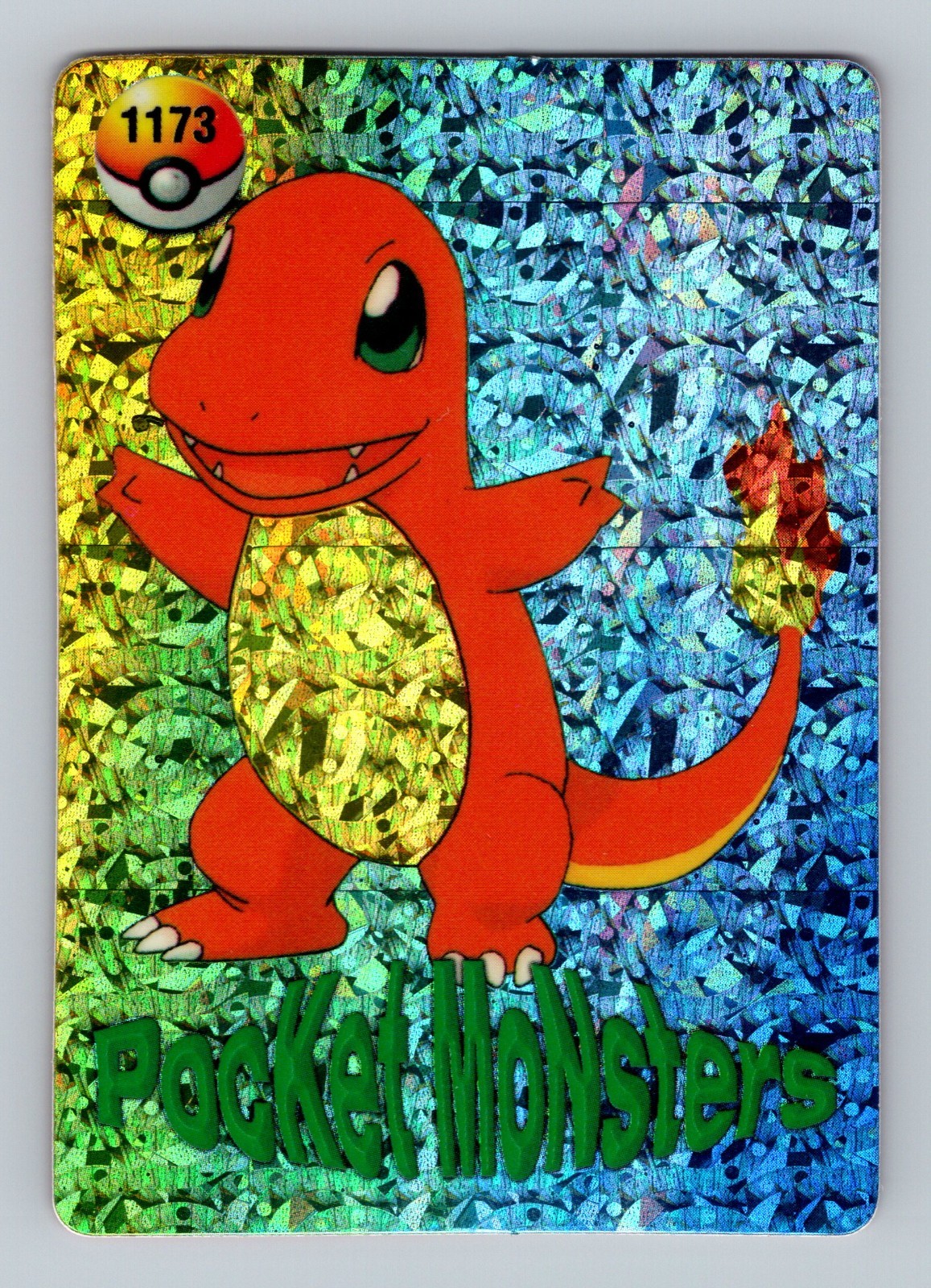 Pokemon Card - Charmander #1173 - Vending Machine - Holo