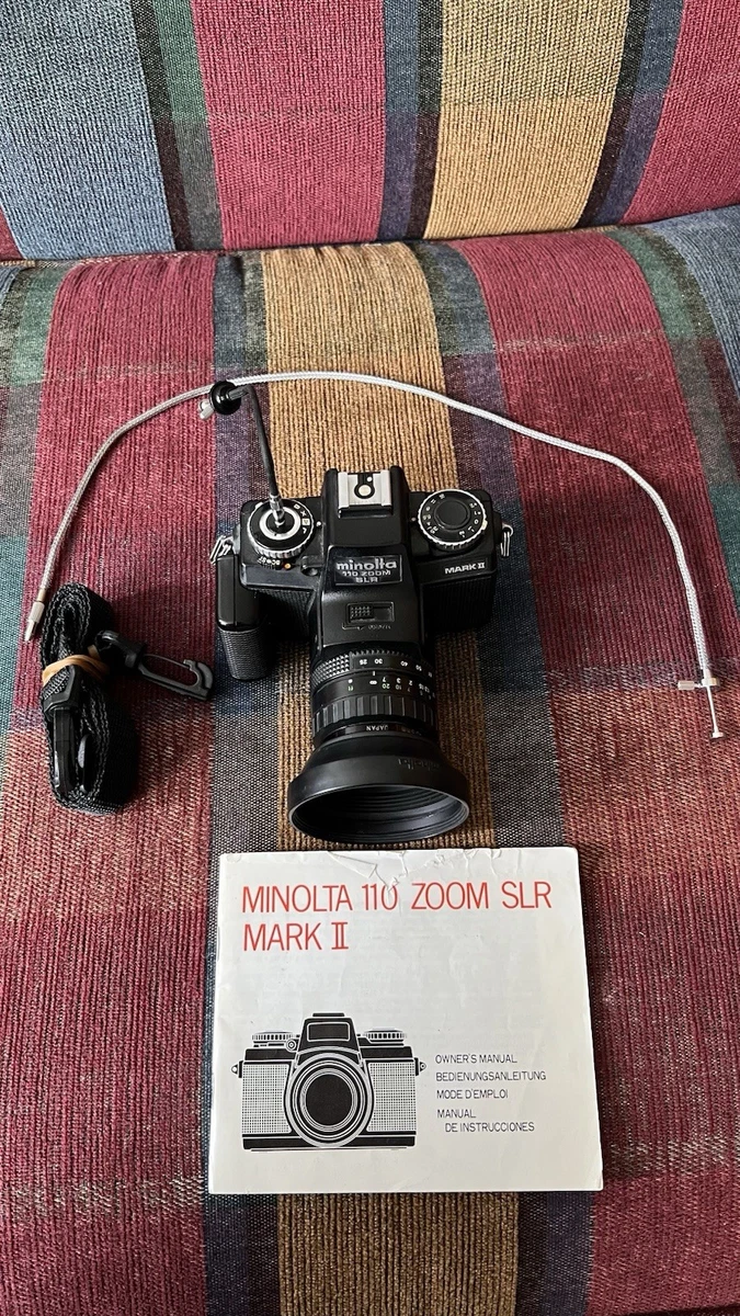 Minolta 110 Zoom SLR Film Cameras for sale - eBay