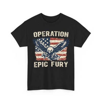 Operation Epic Fury T-Shirt Unisex Full Size