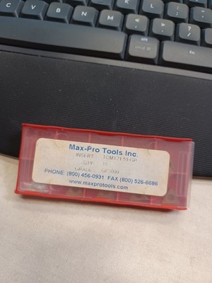 Max-pro Tools Carbide Insert Grade GP-2000 TCMT121 51-GP 9Pcs