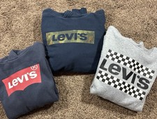 Levis Hoodies Youth Medium Bundle Kids Sweatshirts Pullover Lot 3