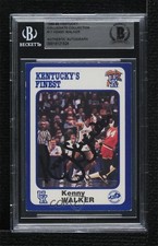 BAS 1988 Kentucky Wildcats Kentucky's Finest Kenny Walker #11 BGS Authentic 3c7