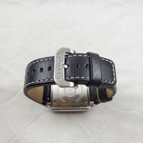 RELOJ INVICTA CORDUBA NEGRO TEXTIL 4445 HECHO EN SUIZA CUADRADO HOMBRE - Imagen 6 de 10