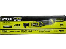 Ryobi 38 Ratchet Kit 2.0 Ah Battery Usb Charging Cable Fvrc51k Ob Ryobi 38 Ratchet Kit 2.0 Ah Battery Usb Charging Cable Fvrc51k Ob
