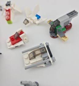 LEGO 2011 Star Wars Advent Calendar 7958 Lot of 13 Mini Ships & Micro Builds!!