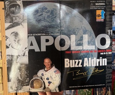 Vintage Dragon #73068 NASA Apollo 11 Buzz Aldrin Astronaut Figure 2002 NEW